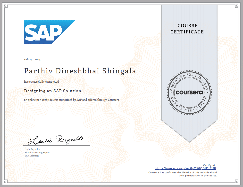 Designing an SAP Solution