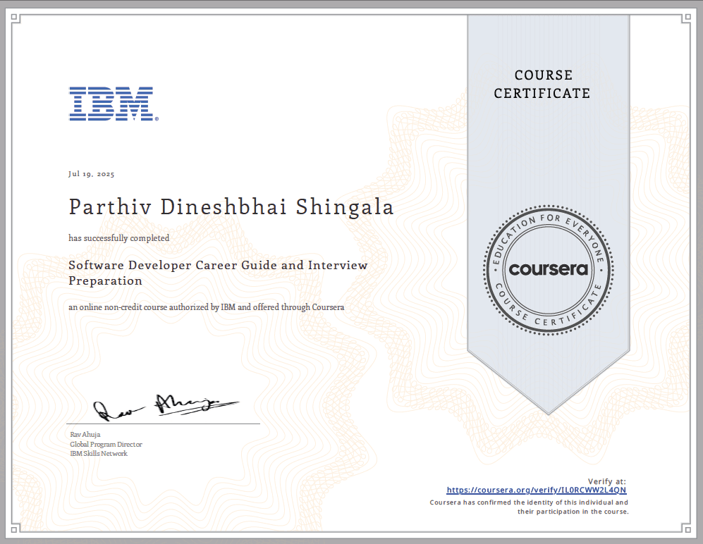 Software Developer Career Guide and Interview Preparation