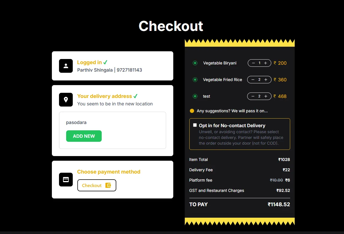 Secure Checkout